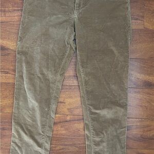 Abercrombie & Fitch Tan Corduroy Trousers